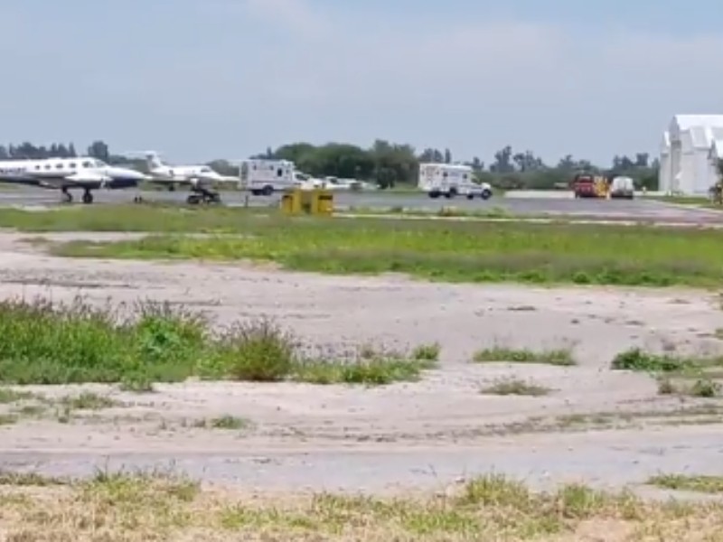 Aeropuerto lleva a cabo simulacro de avioneta derribada