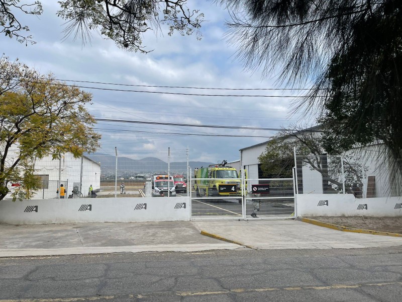 Aeropuerto realiza simulacro en sus instalaciones