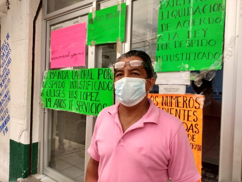 Afecta a usuarios toma del Banco Bienestar en Juchitán
