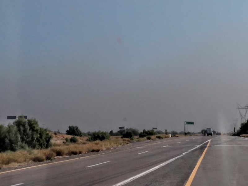 Afecta quema de llantas en el Valle