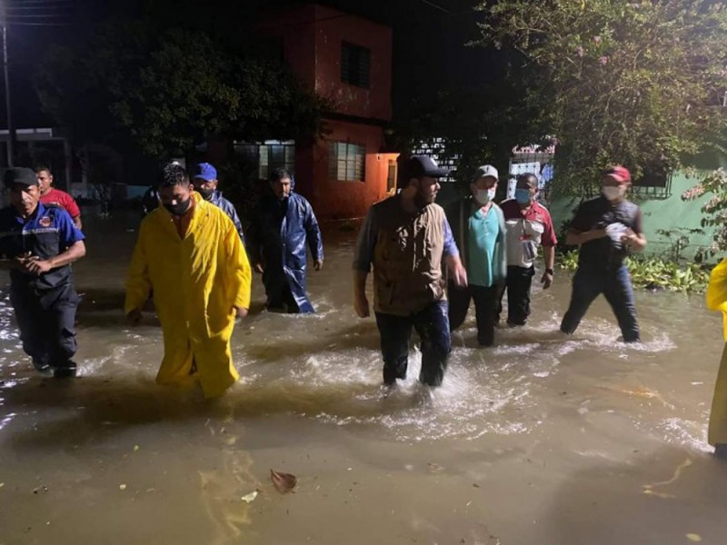 Afectaciones en 9 municipios veracruzanos tras lluvias por FF#9