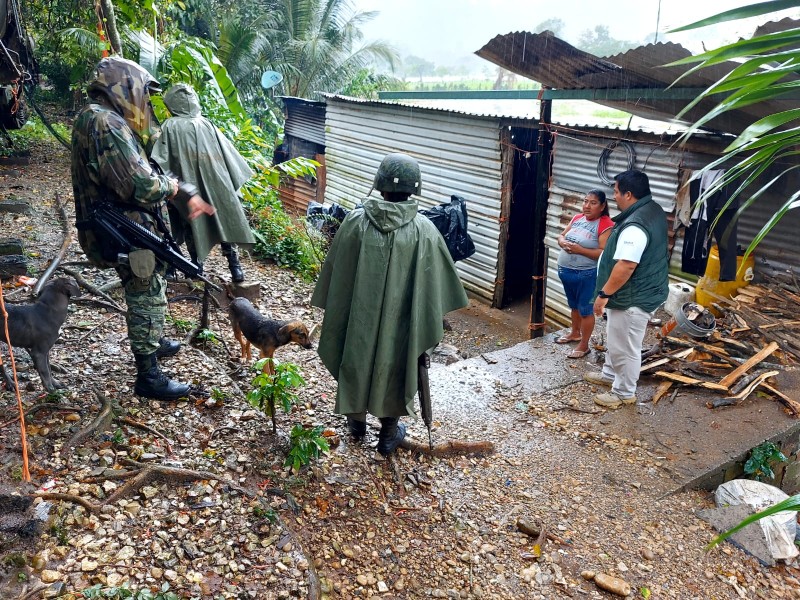 Afectaciones en Chiapas por FF 31