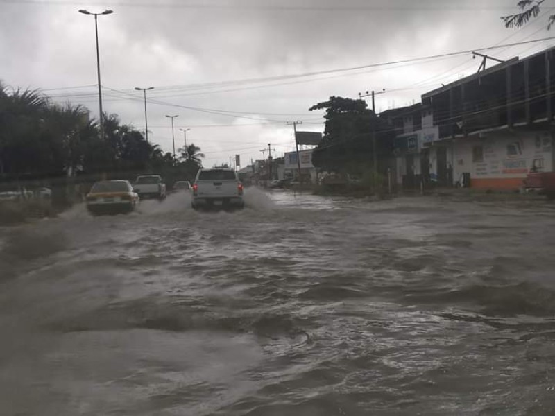 Afectaciones en Santo Domingo Tehuantepec