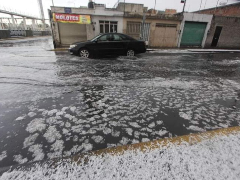 Afectaciones leves en colonias de Pueblas tras lluvia de domingo