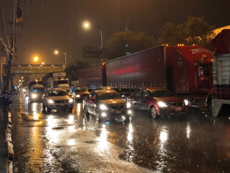 Afectaciones por granizada en México-Toluca