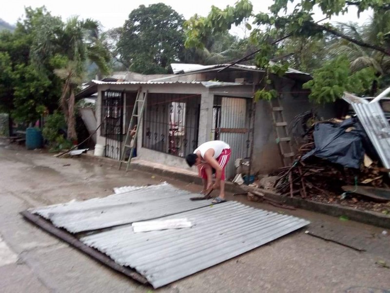 Afectaciones por lluvias