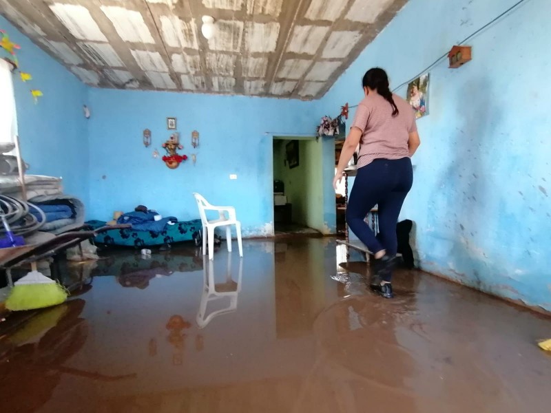 Afectaciones por lluvias en Guadalupe de Trujillo