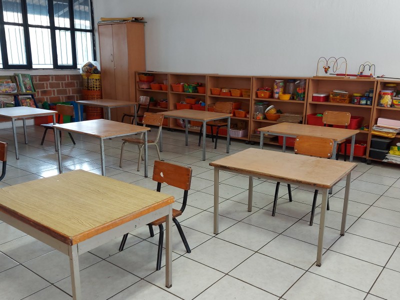 Afina detalles preescolar para regreso presencial el lunes