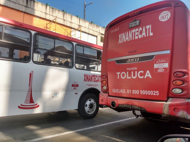 Afluencia del 15% en la terminal de Toluca