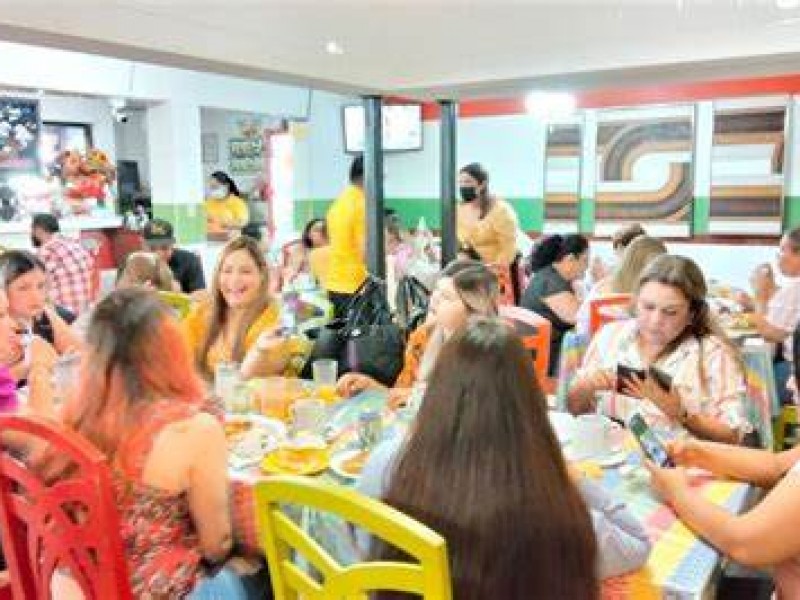 Afluencia en restaurantes por Día de la Madre