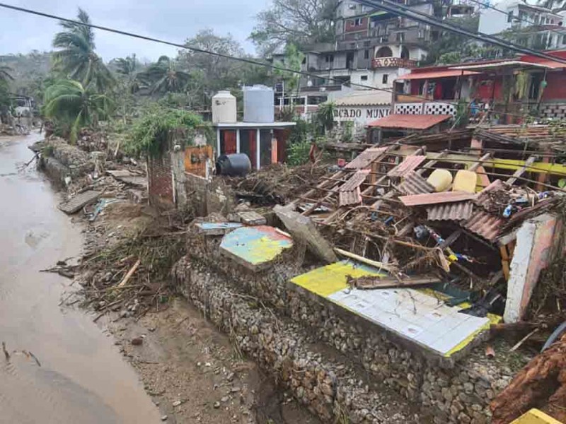 Ágatha deja en Oaxaca más de 38 mil damnificados