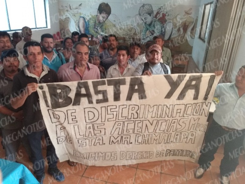 Agencias de Chimalapa demandan derecho al voto