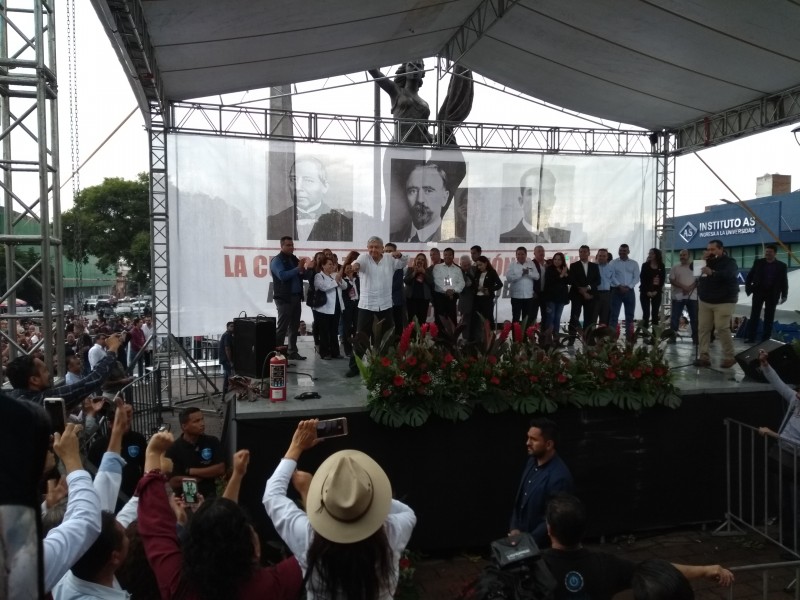 Fija AMLO la agenda para Jalisco