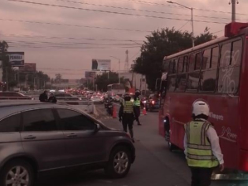 Agilizan tránsito en el retorno a San Agustín