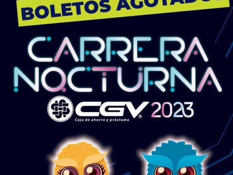 Agotados boletos para la carrera nocturna en la capital queretana