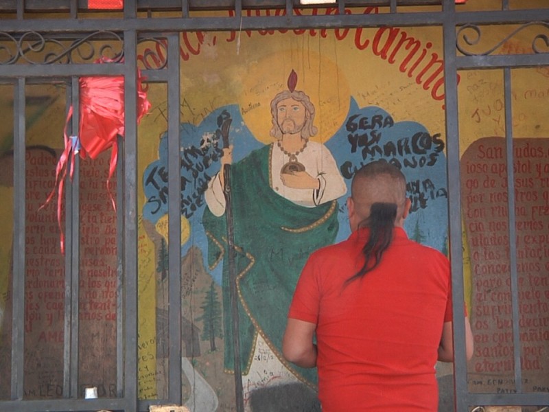 Agradece a San Judas Tadeo lo concedido