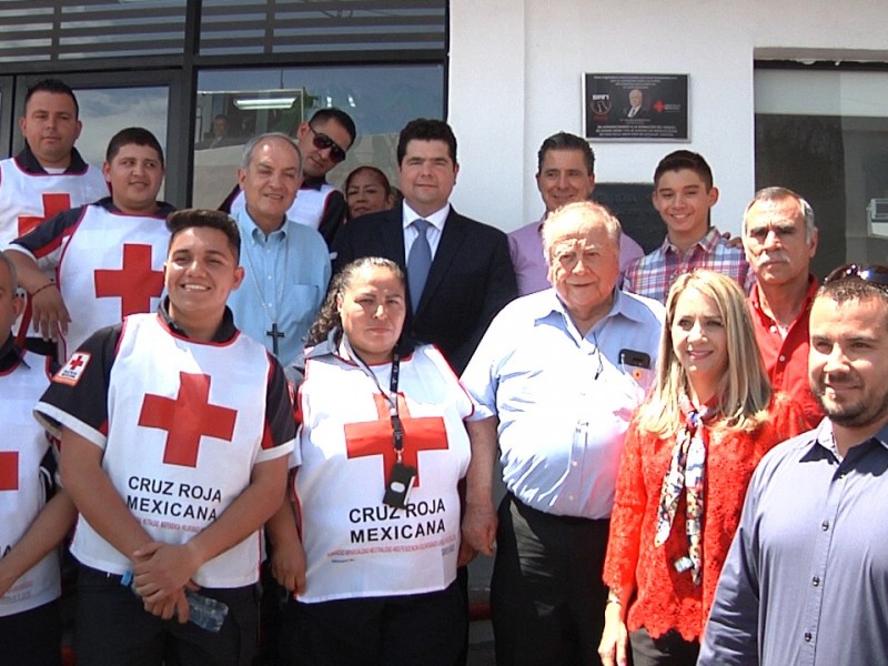 Agradecen donación de terreno para Cruz Roja