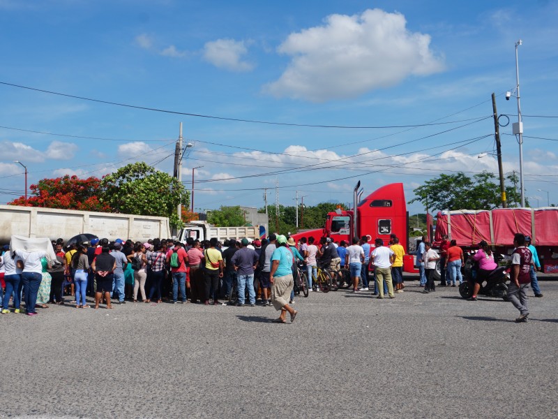 Agremiados al CATEM protestan con bloqueos carreteros en el istmo