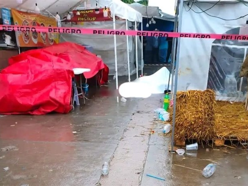 Agresión en fiesta patronal dea 3 muertos en Peribán