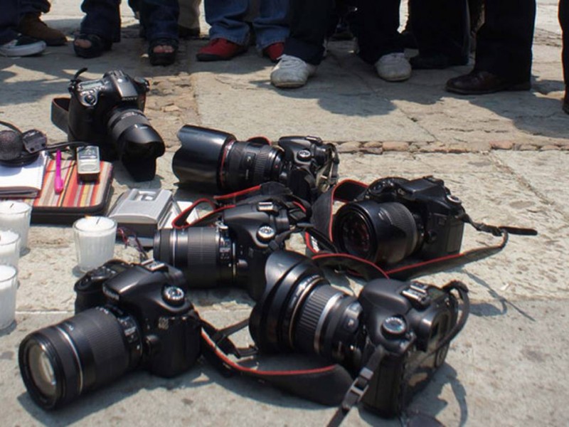 Agresiones a periodistas en Puebla