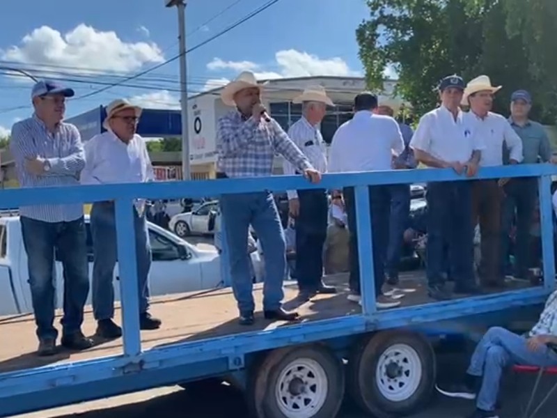 Agricultores de Obregón se suman al paro nacional del campo