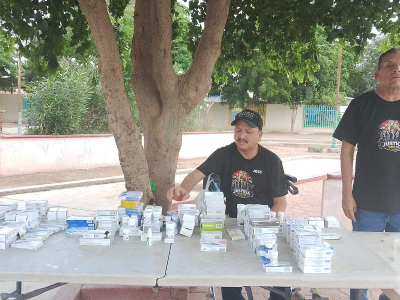 Agrupación Justicia Social lleva medicamentos gratuitos a ciudadanos