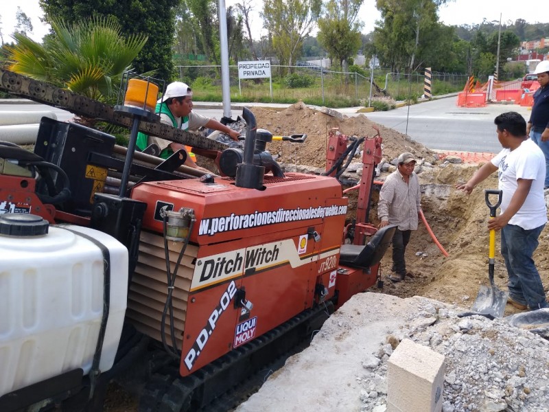 Agua de Puebla concluyó linea de agua en Xanenetla