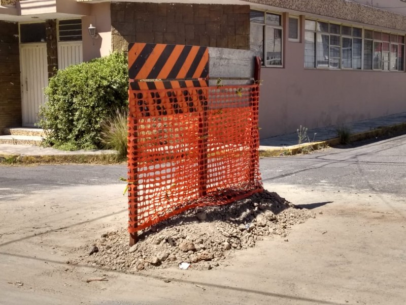 Agua de Puebla realiza obras en Las Palmas