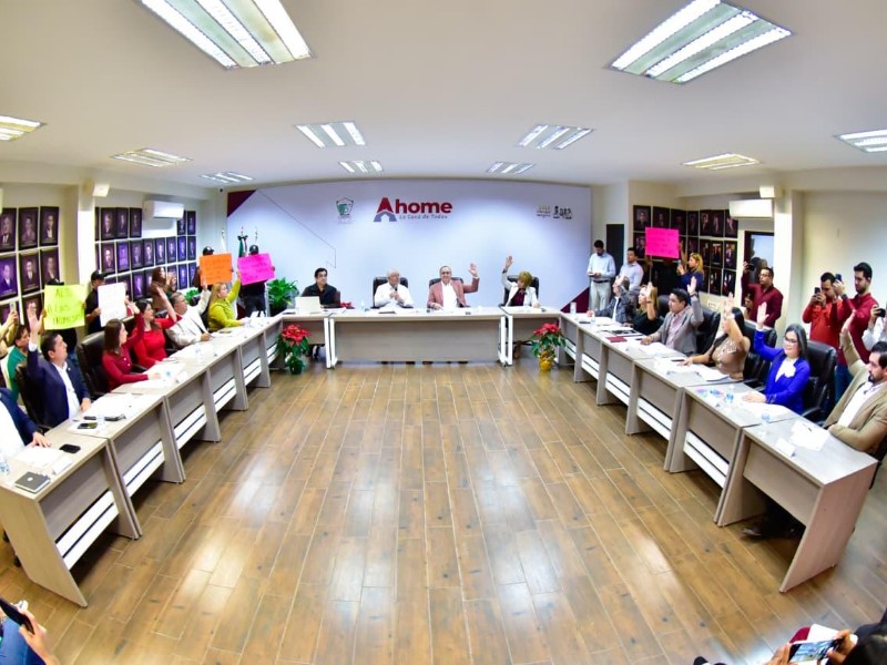 Ahome aprueba presupuesto 2026 con incremento de 268 mdp