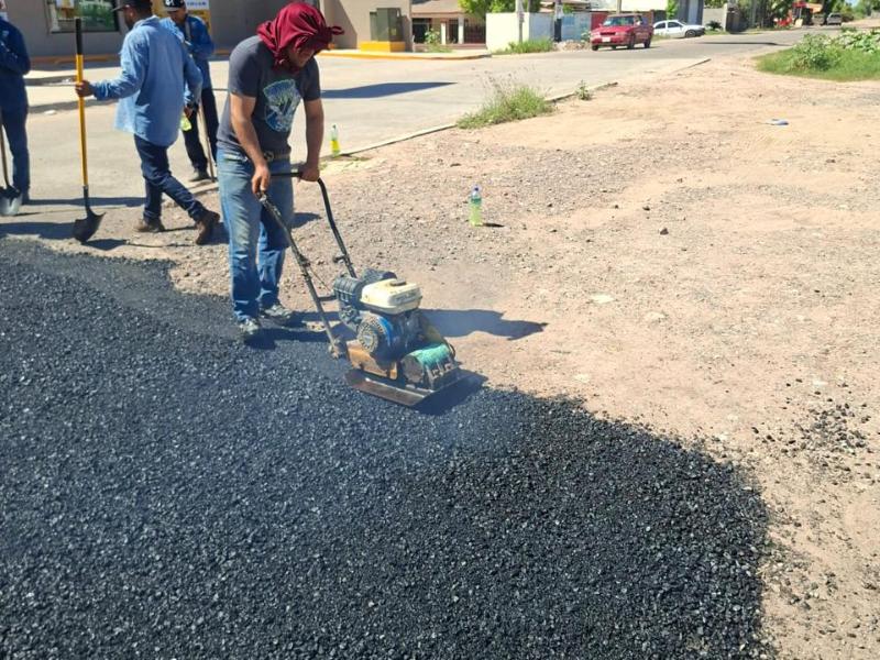 Ahome reporta más de 790 baches atendidos en todo el municipio