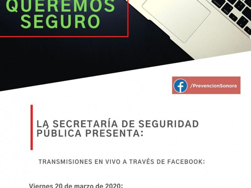 Ahora programas preventivos por Facebook