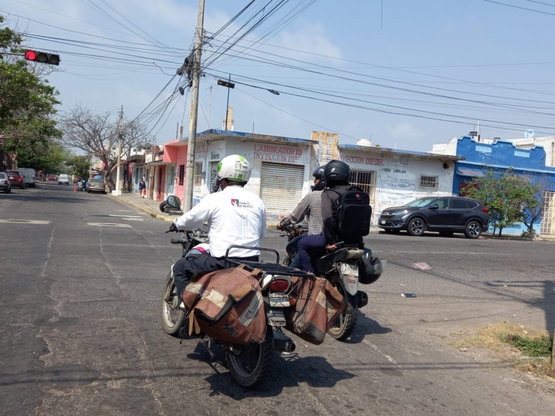 Al alza accidentes de motocicleta en Veracruz