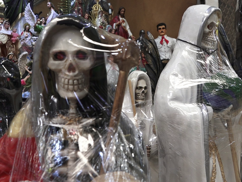 Al alza culto a la santa Muerte en Torreón