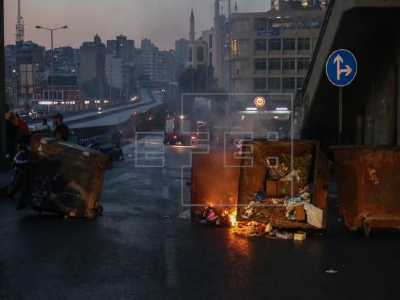 Al menos 18 heridos en protestas en el Líbano