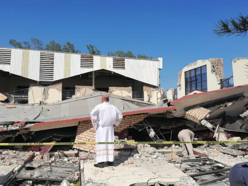 AL MENOS TRES MURTOS DEJÓ DESPLOME DE IGLESIA