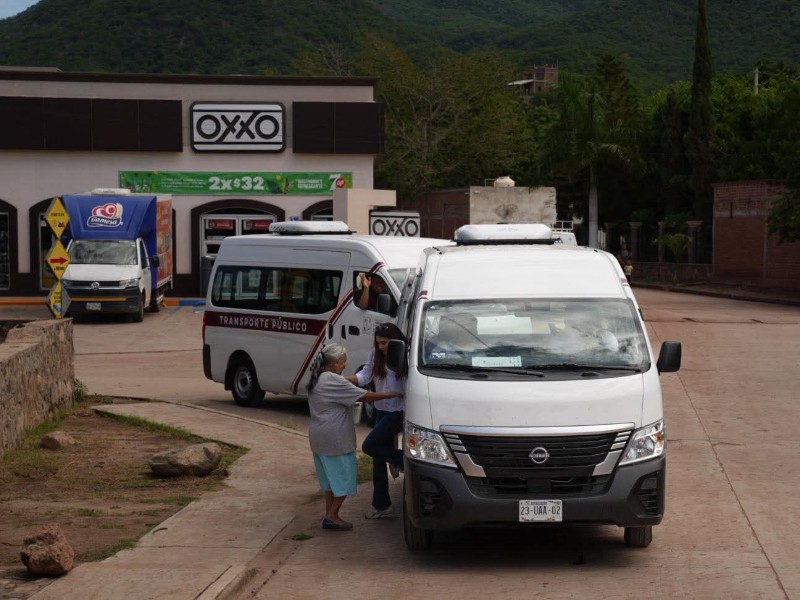 Álamos estrena servicio de transporte urbano a partir del 13 de Septiembre