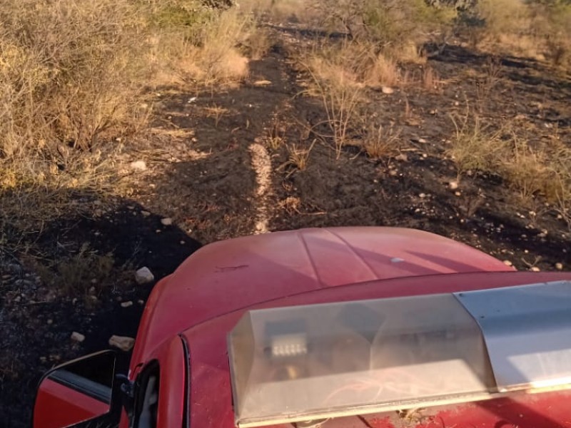 Álamos: Incendio consume 30 hectáreas de pastizales
