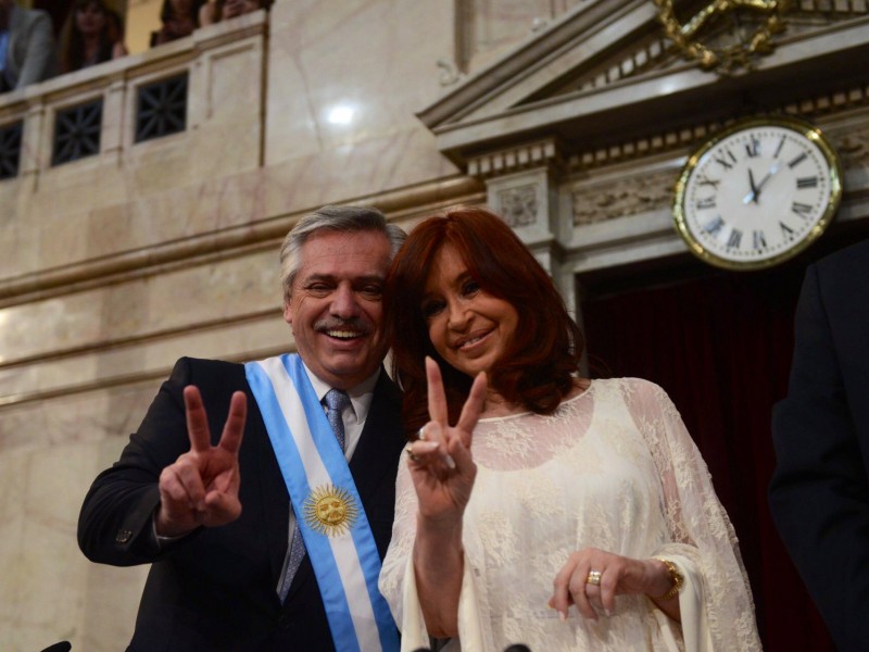 Alberto Fernández toma protesta como presidente de Argentina