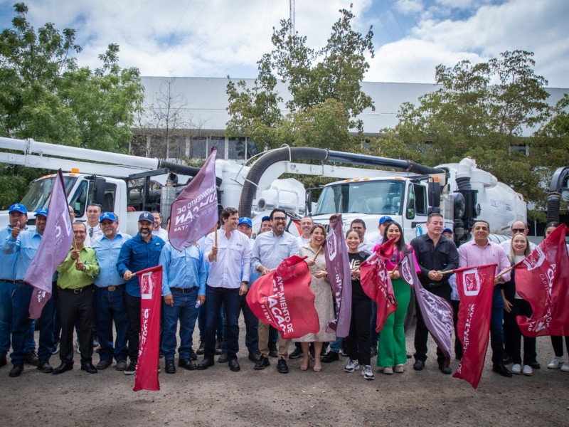 Alcalde de Culiacán fortalece el sistema de alcantarillado