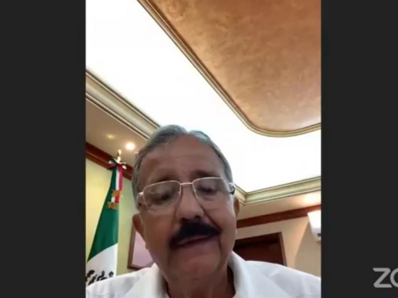 Alcalde de Culiacán sostiene reunión virtual con empresarios