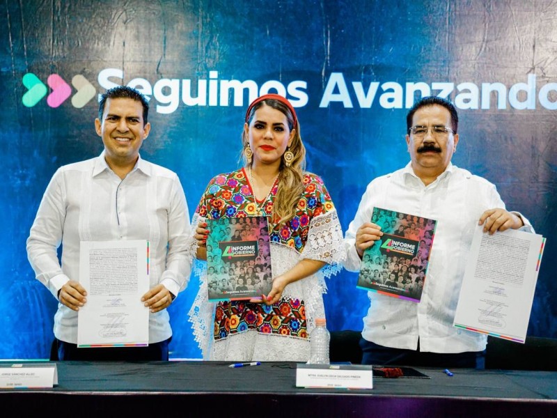 Alcalde de Zihuatanejo Jorge Sánchez rinde 4to Informe de Gobierno