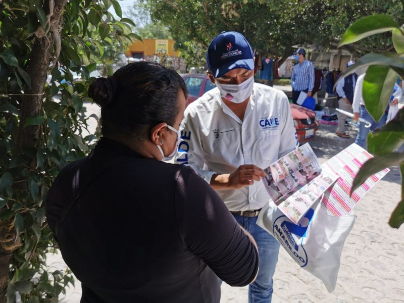 Alcalde entrega informe en 