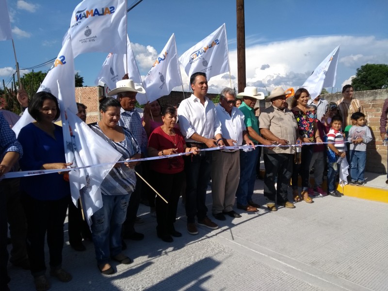 Entregan obras en Labor de Valtierra