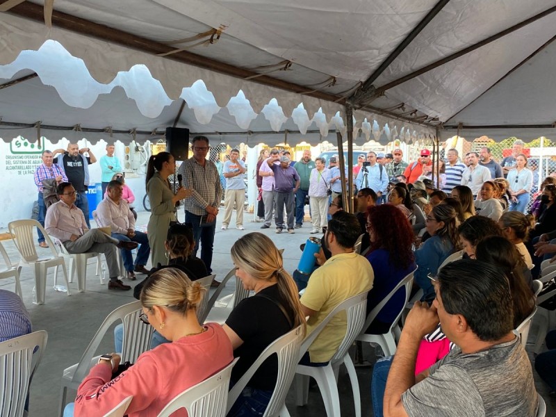 Alcaldesa de La Paz asume la dirección de OOMSAPAS