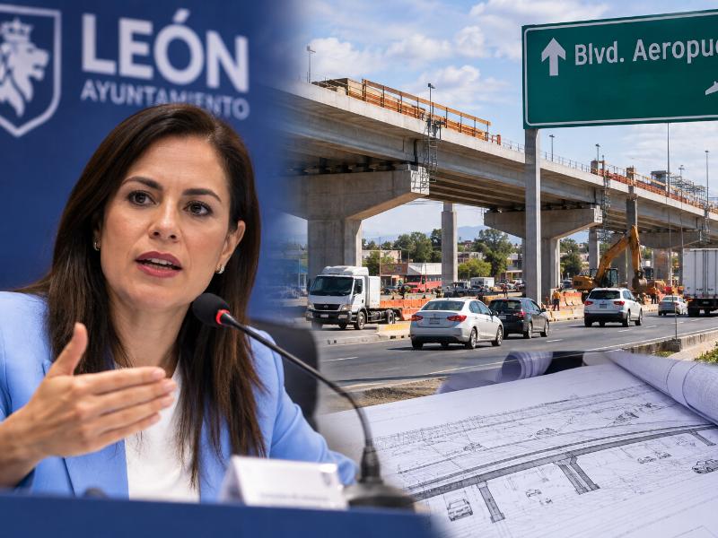 Alcaldesa pide iniciar puente del bulevar Aeropuerto mientras avanza proceso de expropiación