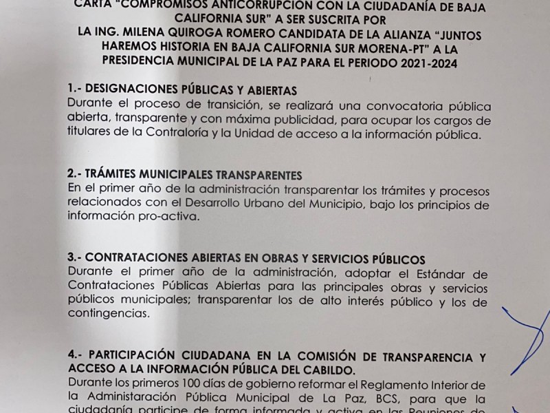 Alcaldesas electas no han cumplido compromisos de transparencia