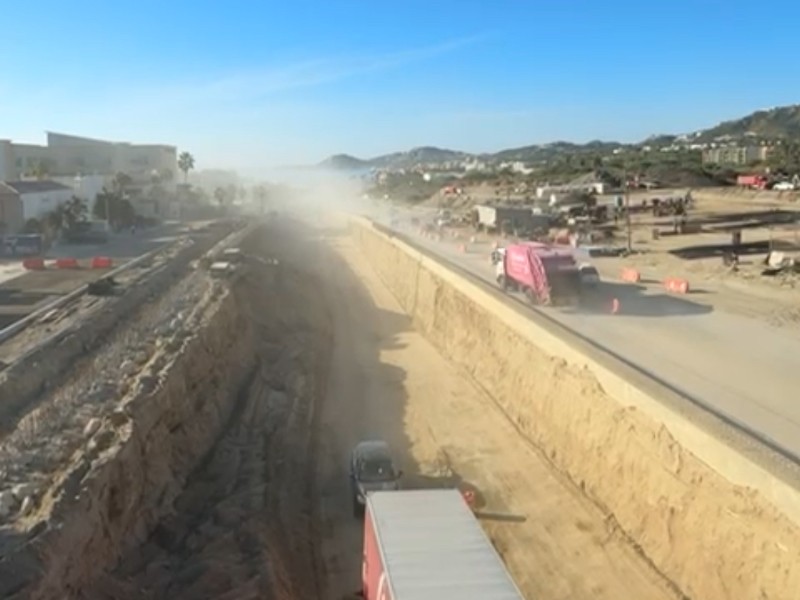 Alcanza 5o% de avance obra de paso a desnivel en glorieta Fonatur