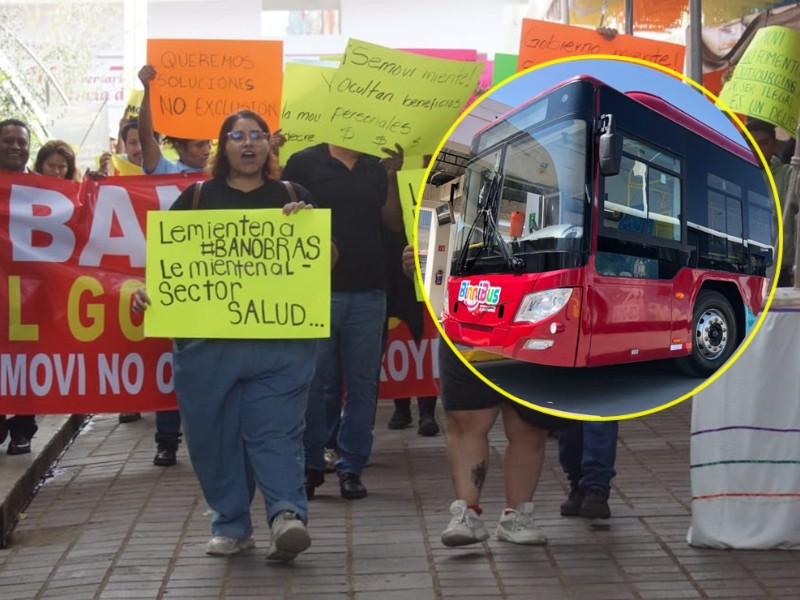 Alcanzan trato autoridades y transportistas conservar empleos en el BinniBus