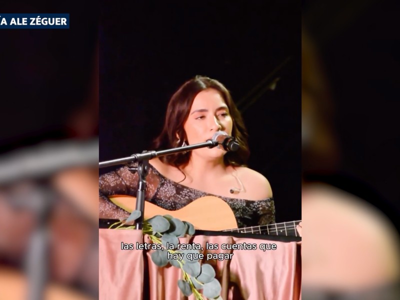 Ale Zéguer se prepara la premiación de los Latin Grammy´s