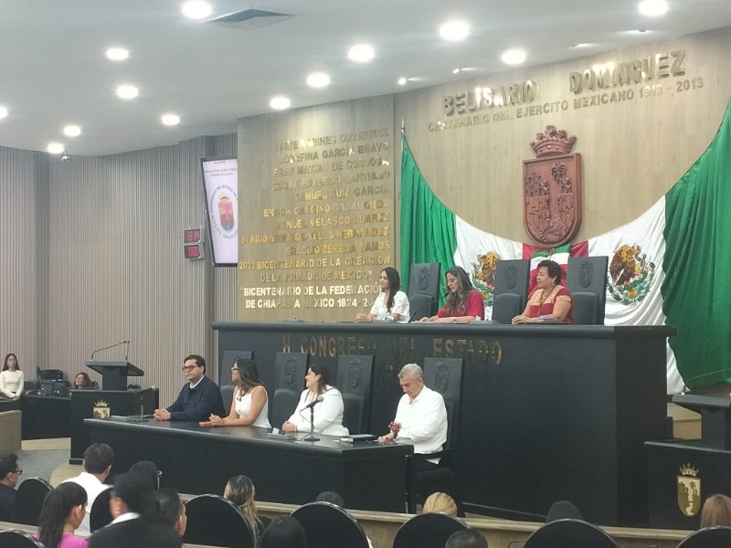 Alejandra Gómez, preside Mesa Directiva del Congreso del Estado de Chiapas